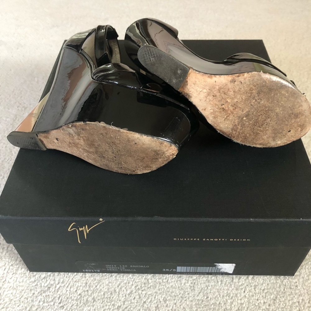 Giuseppe Zanotti I80179  patent leather platforms - Picture 4 of 7